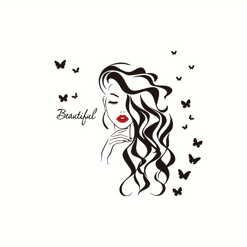Image of 1pc English Wall Sticker, Self-adhesive Mural For Bedroom Living Room And Decoration, Removable
