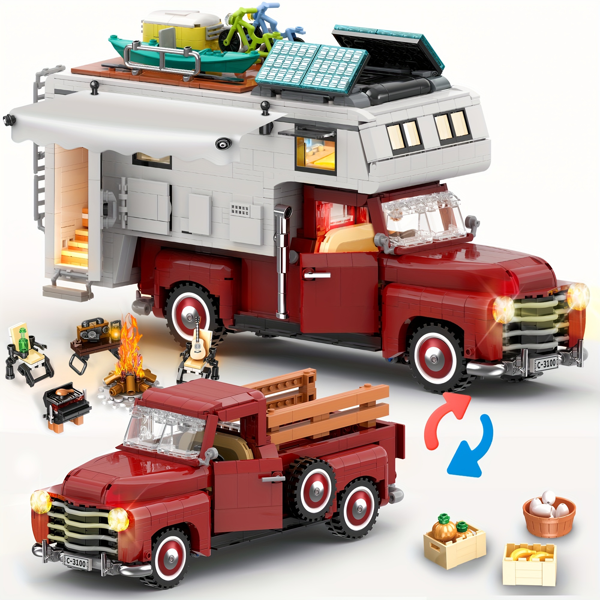 Break Bad Vehicle Building Kit Rv Breaking Car Building Toys