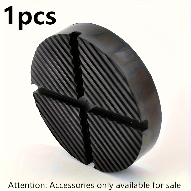 Car Lift Jack Stand Pads Black Rubber Slotted Floor Pad Frame Rail Auto Suv Van Pickup Lift Rubbers Jack Pads Accessories Only