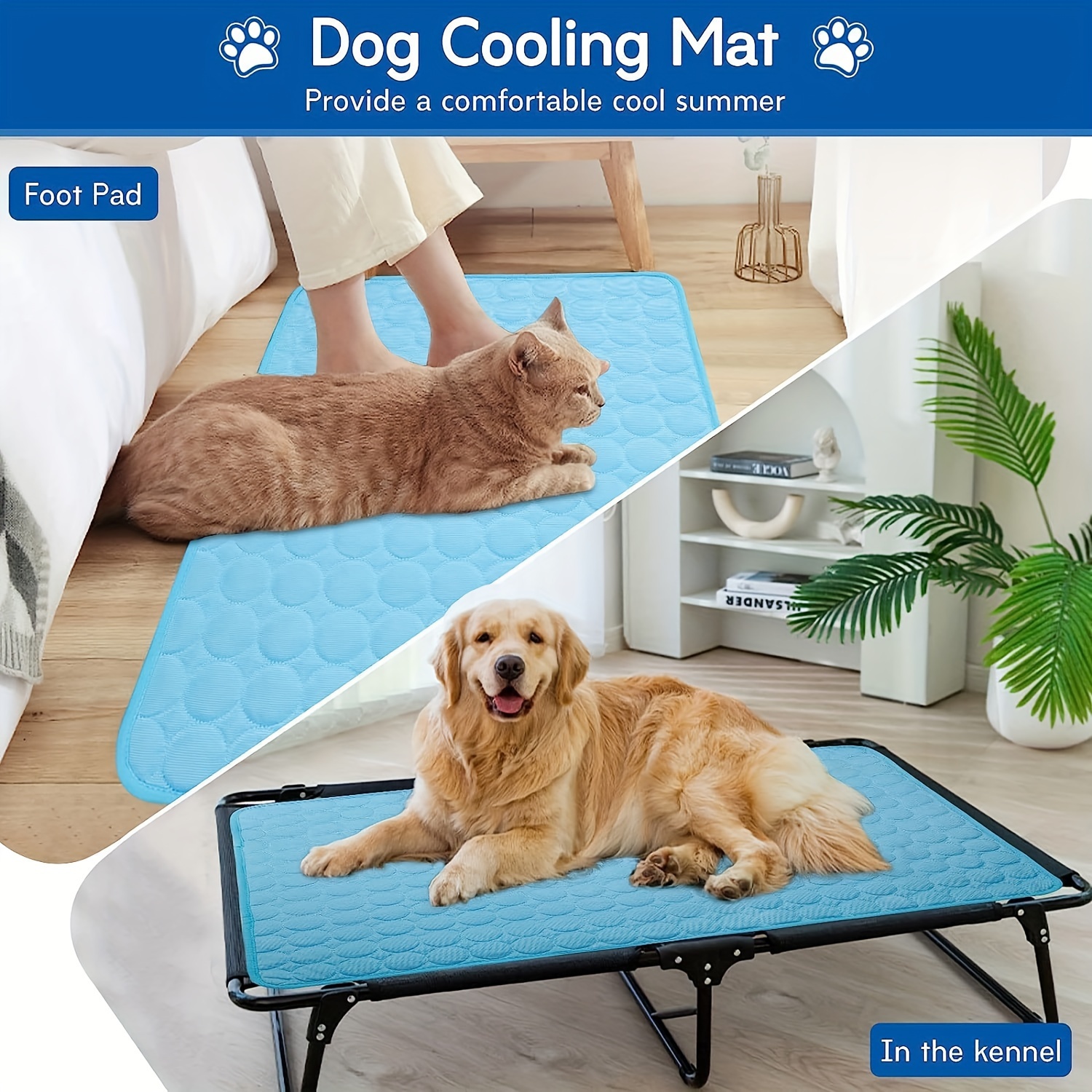 Cooling Mat Cooling Pad Pets Pad Kennels Temu