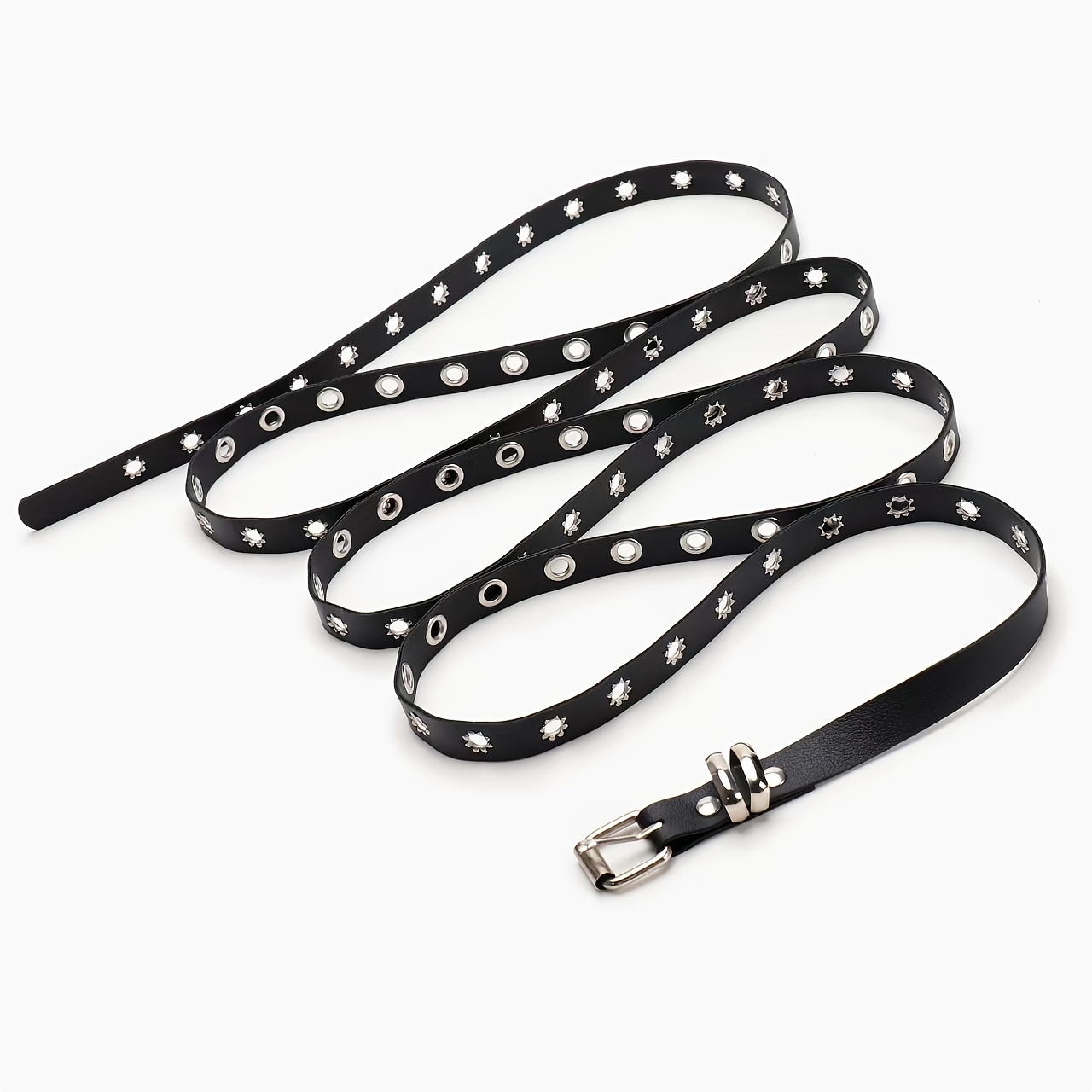 TEMU 1pc Women's Belt - 2026 New Style Multifunctional Accessory, Korean Fashion Double Layer Belt, Versatile Individual Spicy Accessory Belt,