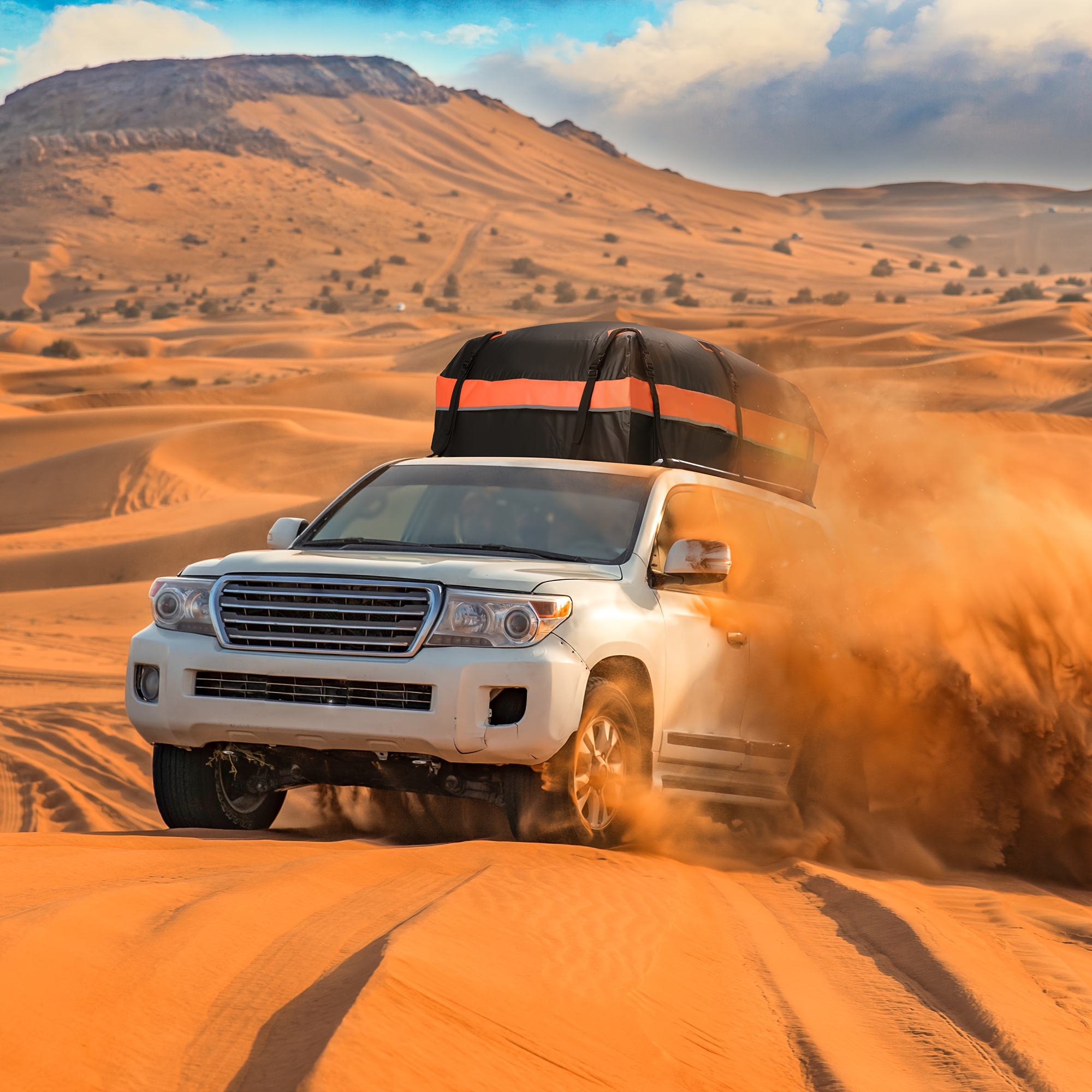 Sailnovo Rooftop Cargo Carrier - 21 Cubic PVC Waterproof Roof