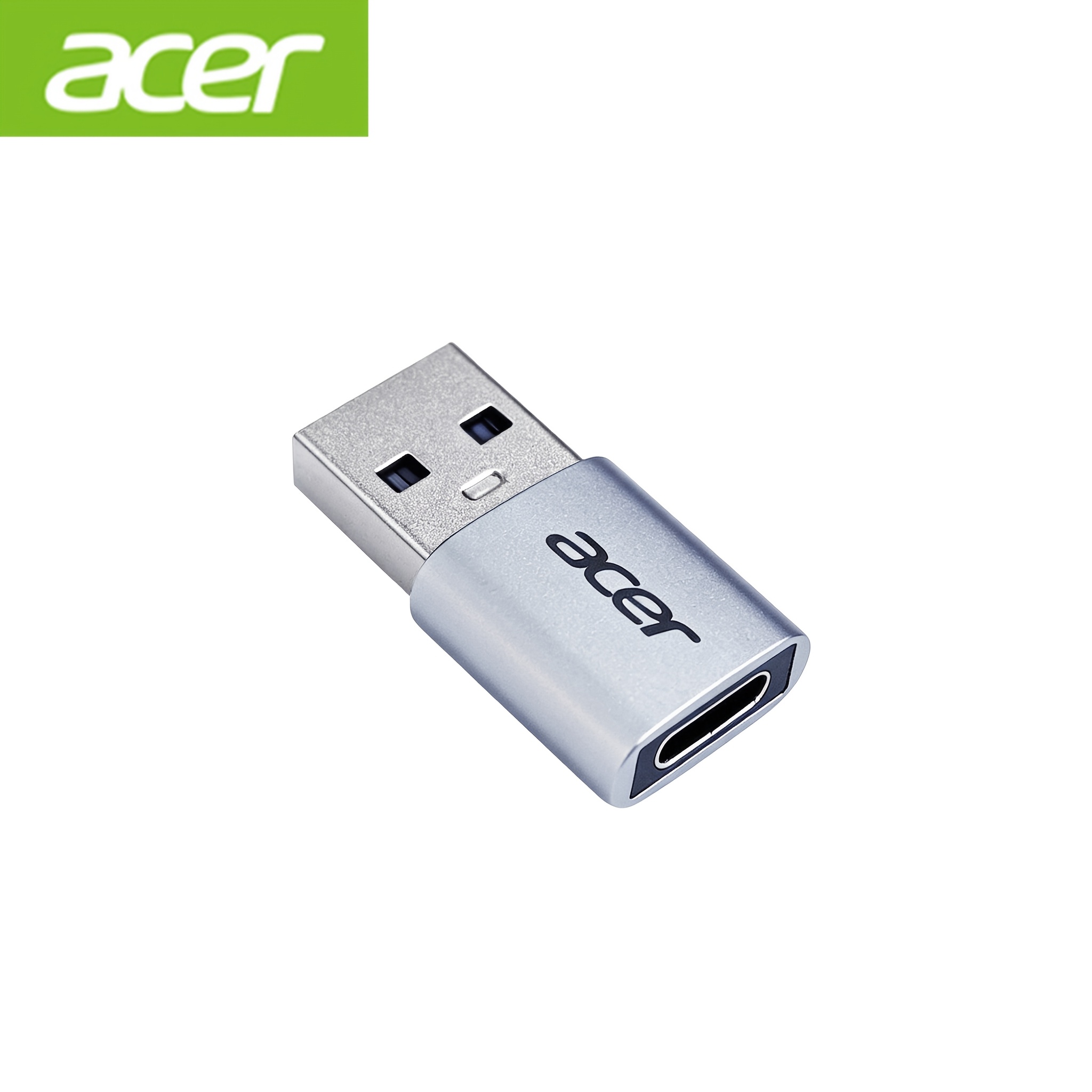 Acer Interface Adapter Usb-a To Type-c/type-c To Usb-a 2 Optional Metal Shell Lightweight Design, Durable And Portable