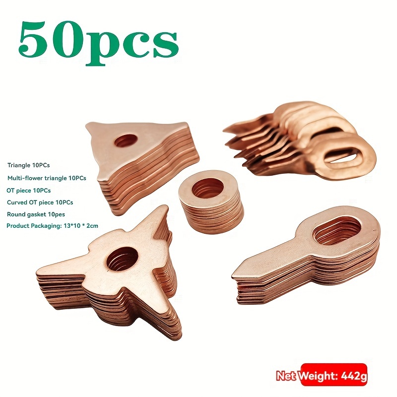 TEMU 50 Pcs Automotive Body Repair Tools: Triangle, Round, And Ot Pieces For Repair