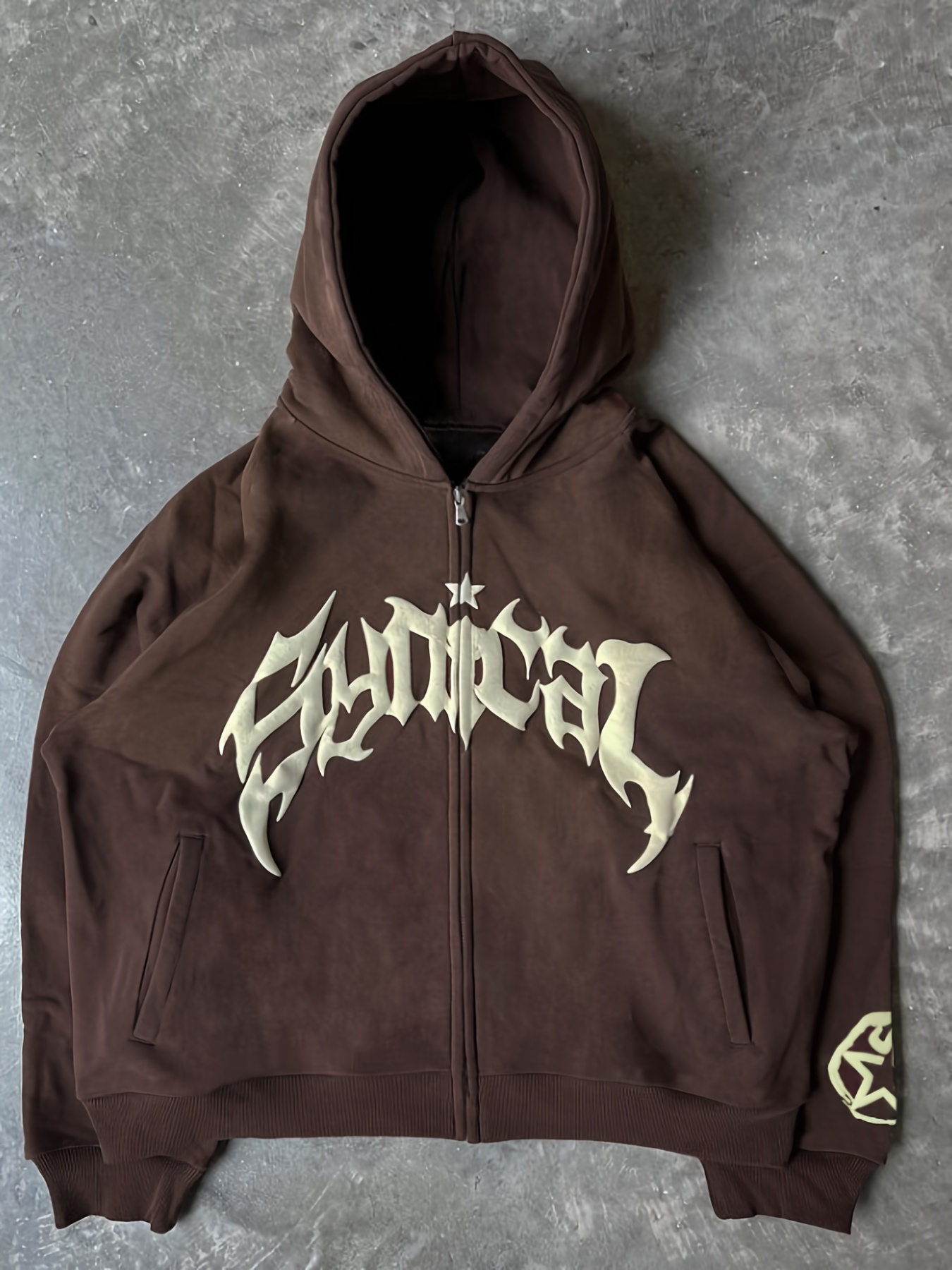 Zip Hoodie Vintage Hoodies Canada Women's Black Zip-Up Hoodie