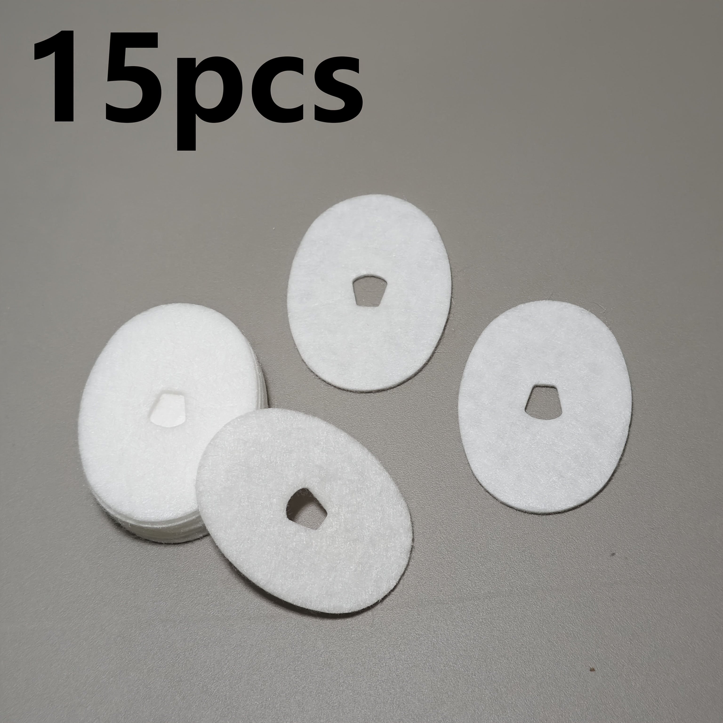 7/11/15pcs European Electric Toothbrush Charging Base Pad - Powerful Absorbent Mat | Non-slip Absorbent Design | Quickly Water Residue | Keep The Charger Dry | Bathroom