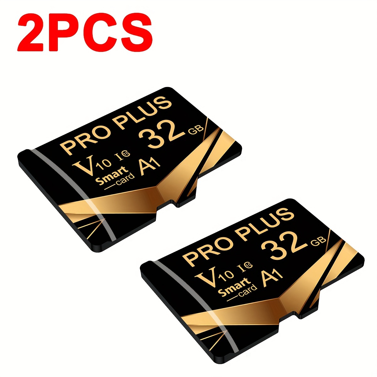 TEMU 2 pezzi Scheda di Memoria 128GB 64GB 32GB 16GB con Adattatore, Scheda TF Flash ad Velocit� 8GB 4GB 2GB, Scheda TF A1 C10 per