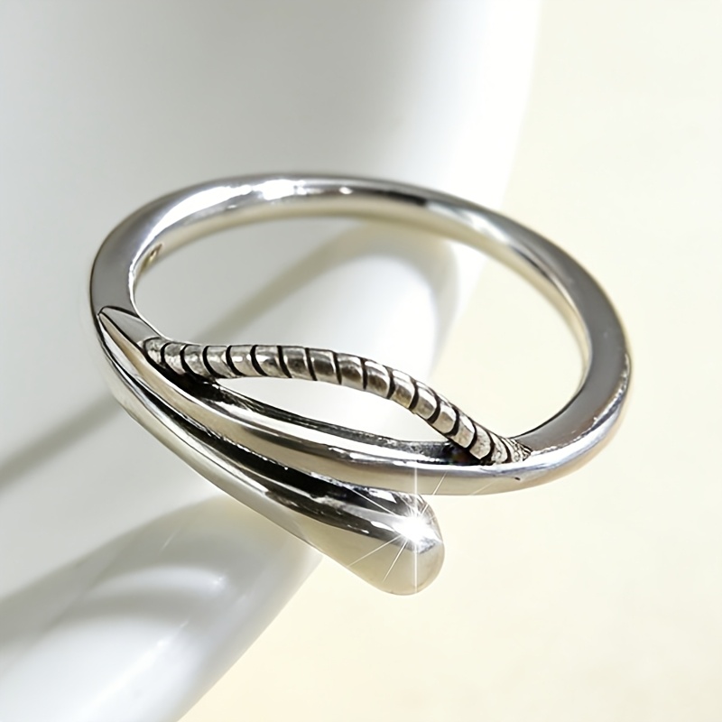 Women's Vintage Fashion Irregular Geometric Lines Ring