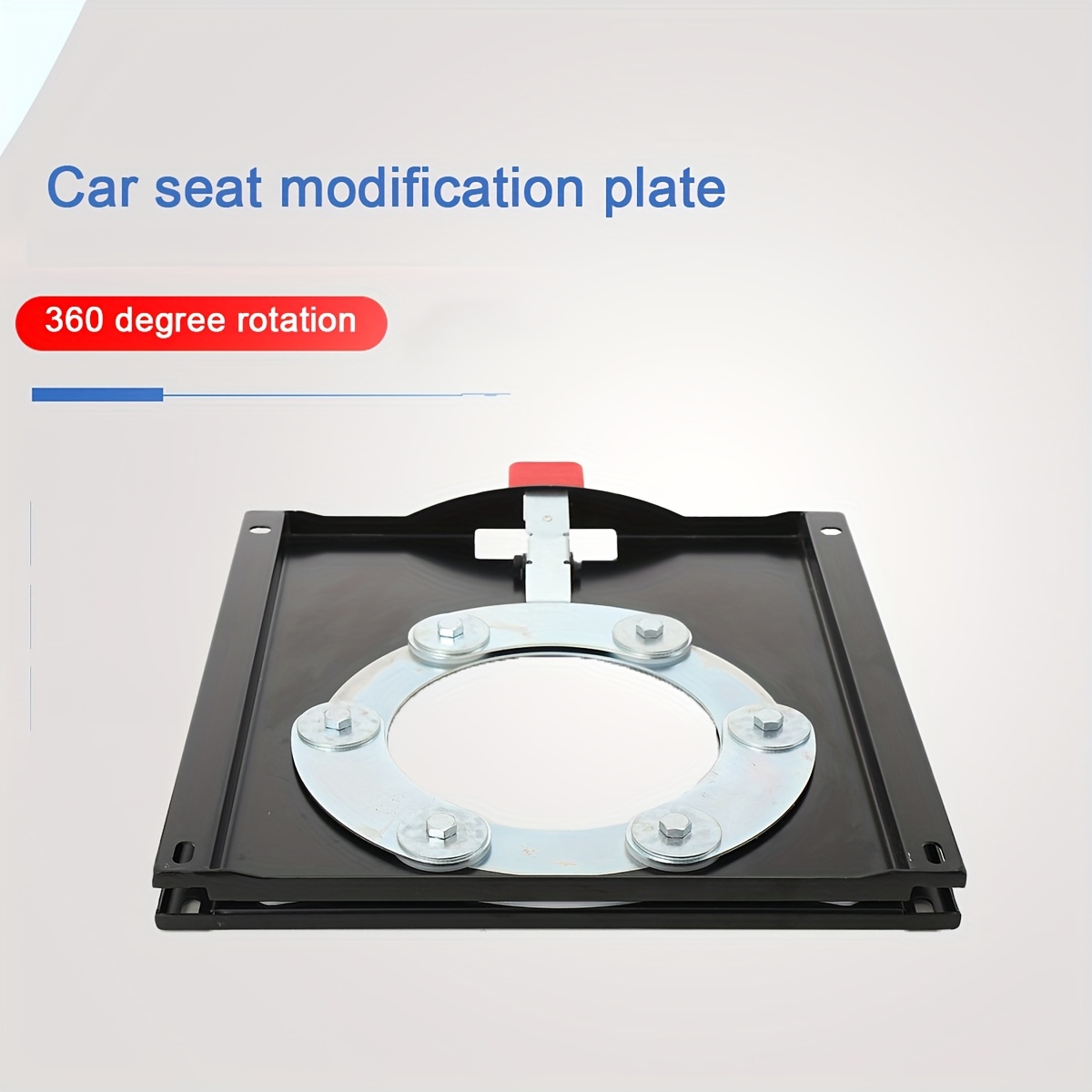 Swivel Console For T5 , 0- Swivel Base, Swivel Plate, Motorhome Swivel Base Swivel Plate, Driver/ Side, Black