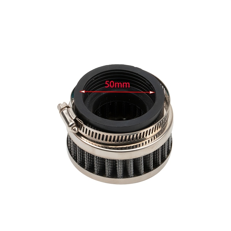 TEMU Motorcycle Air Filter Cleaner Motorbike Filters Replacement Intake 28 32 35 38 42 44 47 50 58mm Pit Dirt Bike Filters Parts