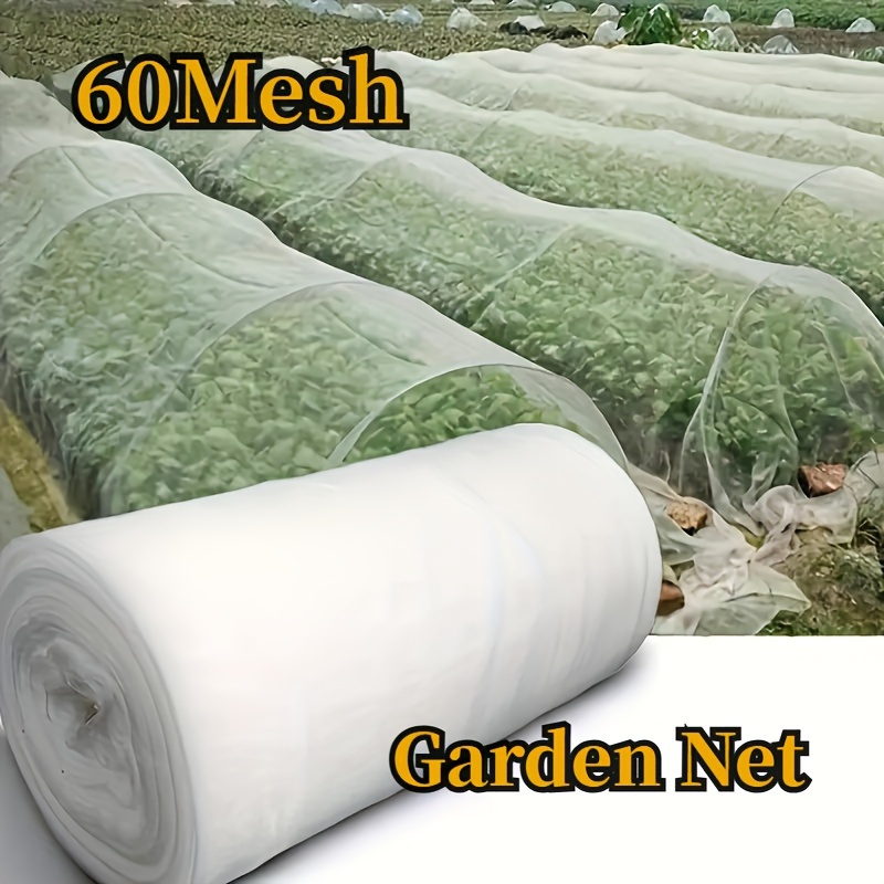 

pest-block" Ultimate Garden Protection: 60 Mesh Netting For Pest, Bird, & Rodent Control - Ideal For Vegetables, Plants, Fruits