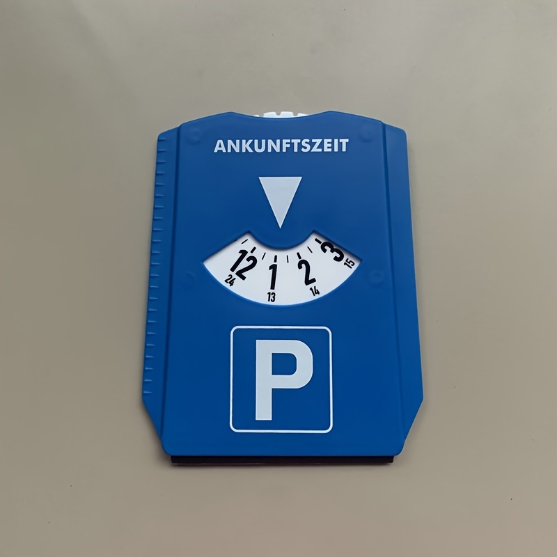 

Blue Timer - Parking Disc Car Parking Sign Meter - Plastic Material