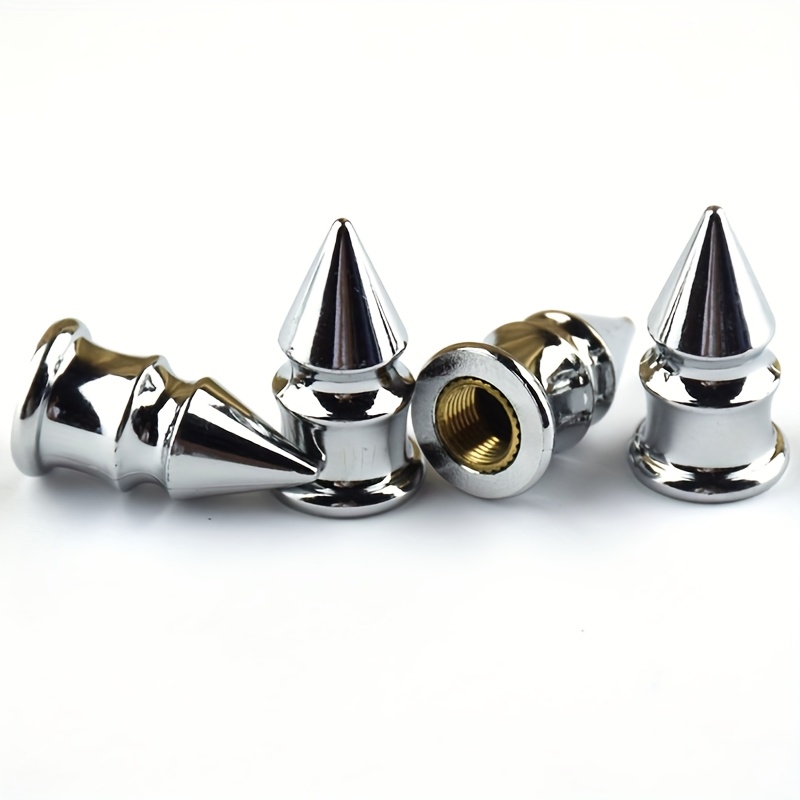 TEMU 【4個セット】トヨタ、ホンダ、マツダ、、ジープ、MG用 高耐久アルミニウム合金タイヤバルブキャップ - 車種ごとに適合性を確認してください