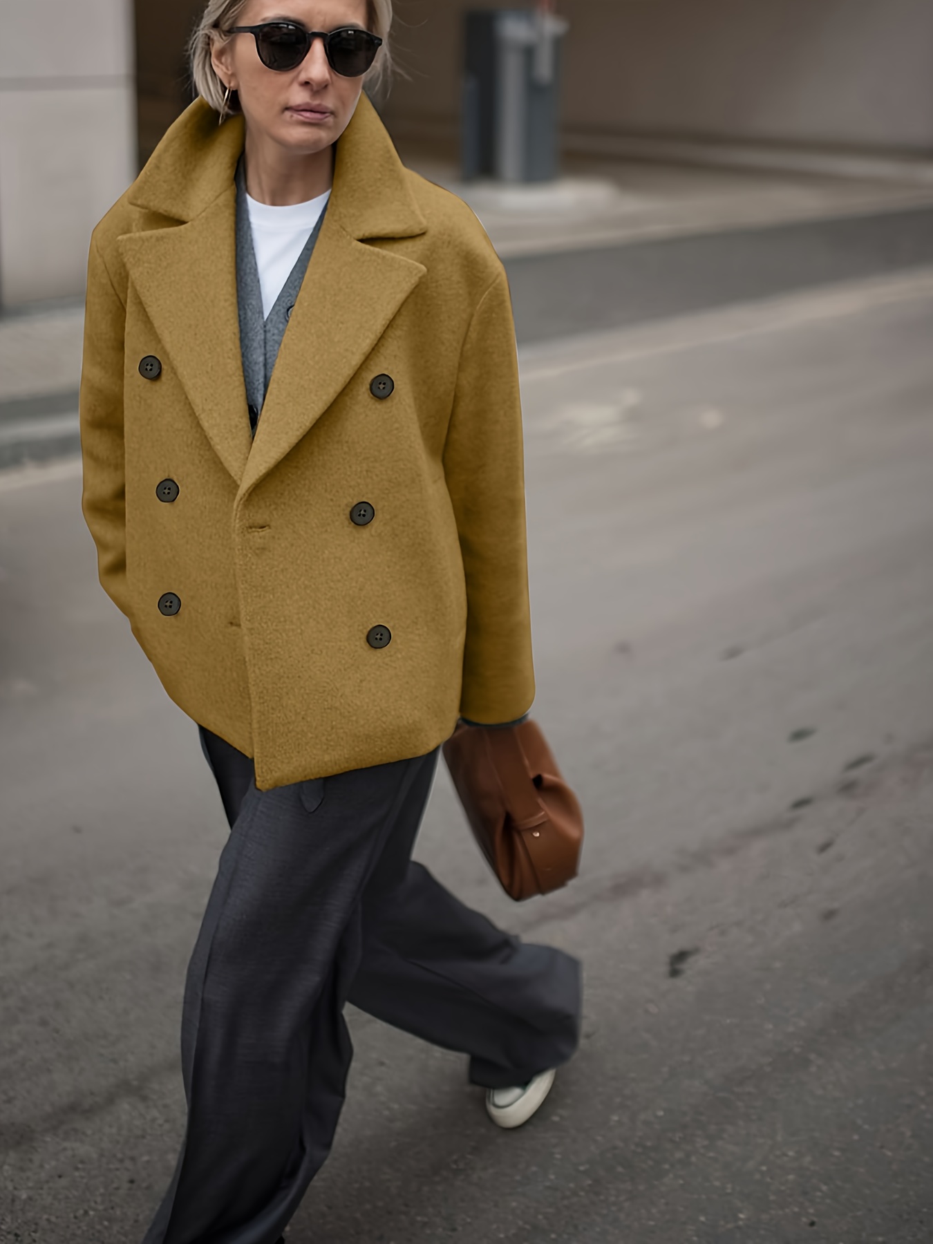 Damen Jacke Mit Feiner Struktur Von Street One Studio – Blouson Mit Stehkragen, Seitlichen Taschen, Baumwollmix