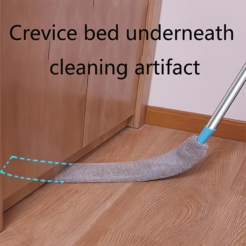 extendable washable dust brush for under beds furniture   soft bristles for   cleaning in bedrooms kitchens   details 5