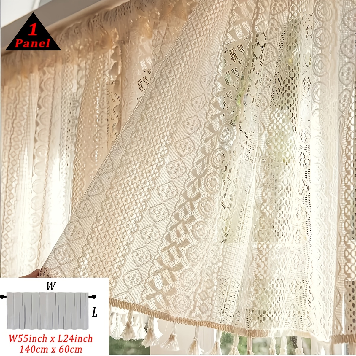 TEMU 1 pz, da Cucina con Nappa in Stile Bohemien, Artigianato Vuoto, per , Facile da Appendere, Lavabile in Lavatrice, Utilizzo in , Decorazioni per