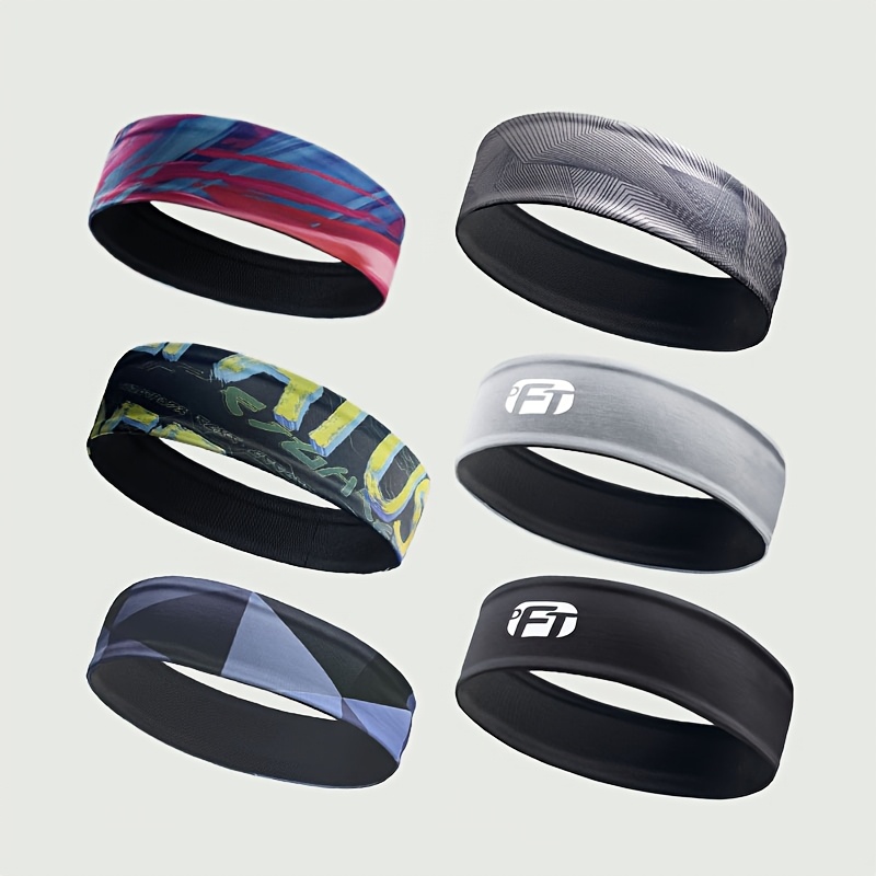 3pcs 6pcs   headbands elegant and stylish   headband for fitness sweat blocking unisex