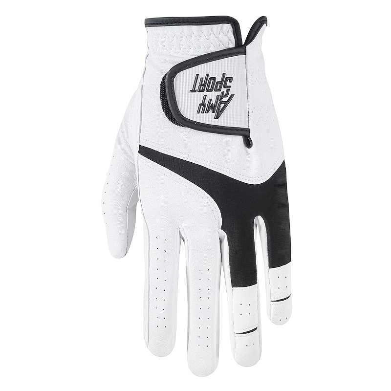 Moške golf rokavice za levo in desno roko, na voljo v velikostih S, M, ML, L in XL, zasnovane za oprijem v vseh vremenskih razmerah