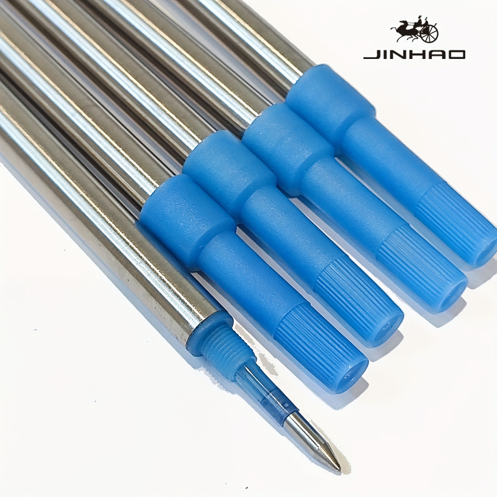 TEMU 1 Set (5pcs) 159 Rollerball Pen Replacement Refills, Use For Gel Ink Pens, School Office Supplies, Graduation And Business Gift
