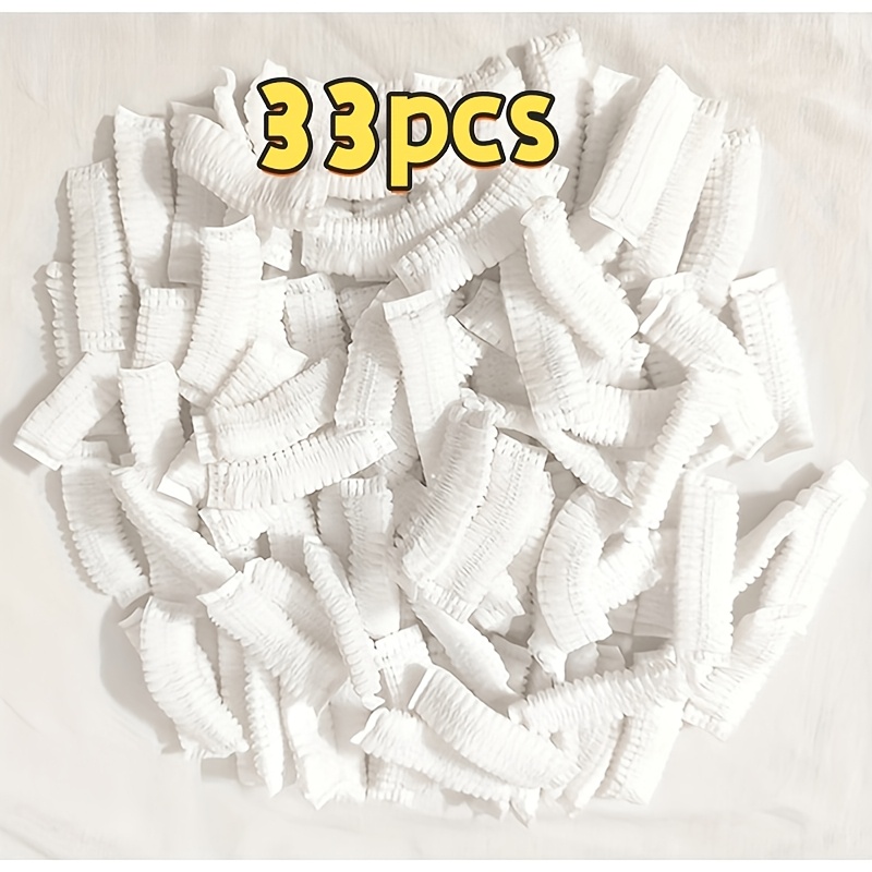 TEMU 33pcs Disposable Dust Filter Bags, Equipped With Elastic Filter Covers, Compatible With Most Vacuum Cleaners, Can Replace Filters For Household