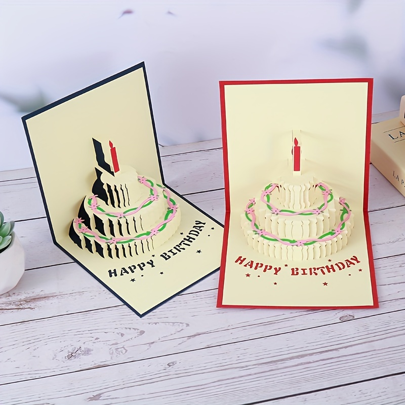 

1 Birthday Card In The Shape Of A Three-dimensional Cake Eid Al-adha Mubarak