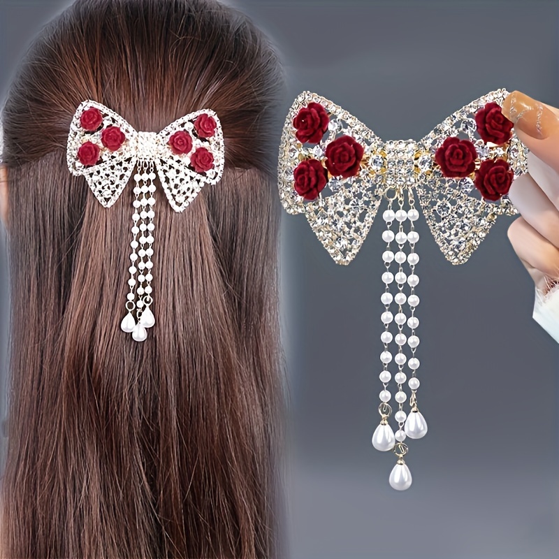 

Red Bow - For Women & , For Christmas & 's