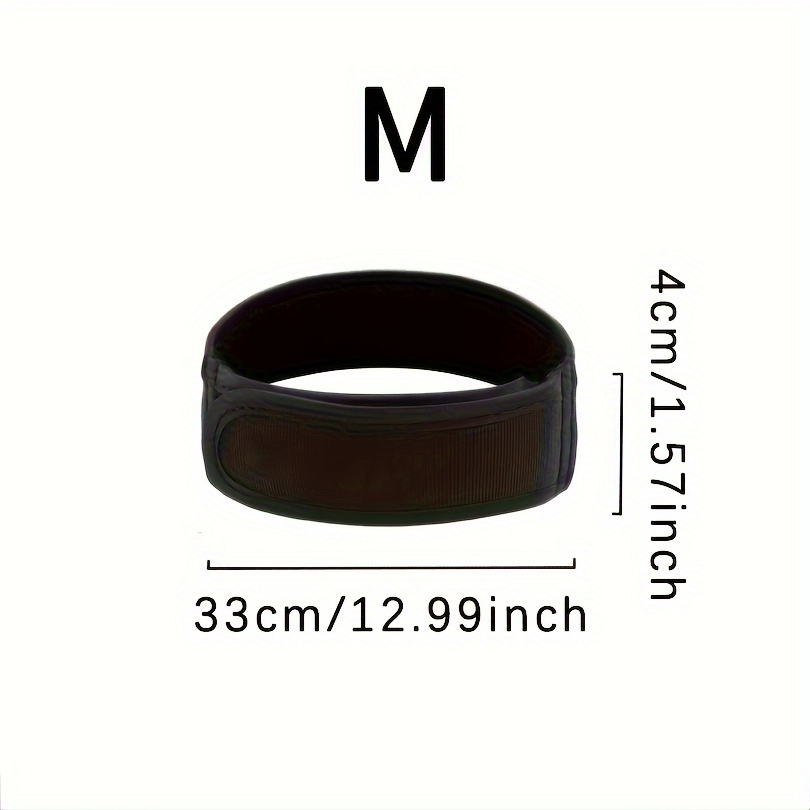 Men's No Buckle Adjustable Nylon Strap Belt 2 Pack
