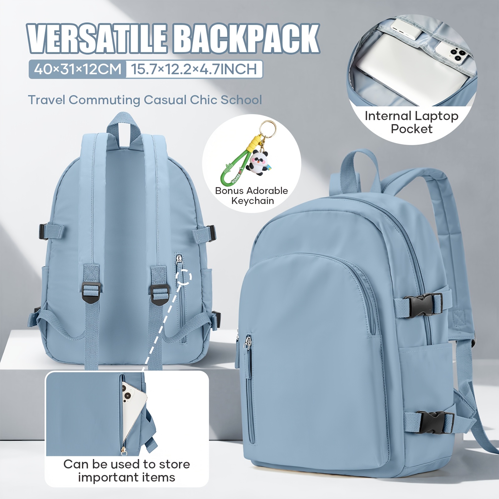 best student laptop backpack Skaypibs Black for Men Women, Travel Backpacks with Reinforced Straps, School Backpack for Boys Girls Teens, Water Resistent Book bag, Work College Bookbag, back pack : Electronics icons_Upcycled Content We love our new Color:Hi-Viz - Matt Fluo Lime