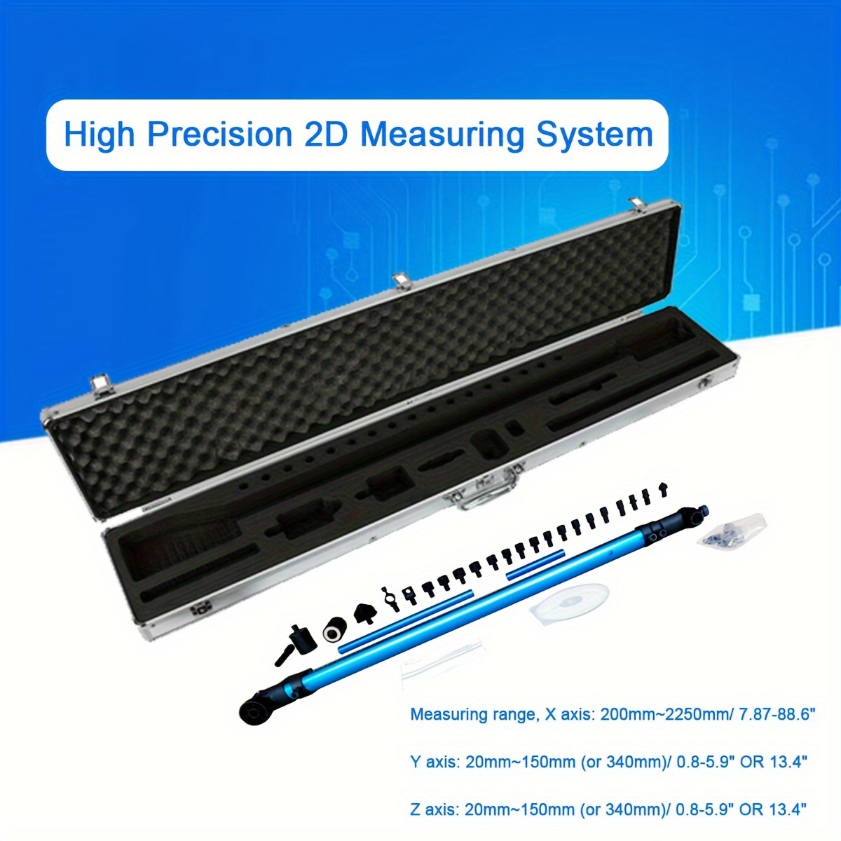 2D Auto Body Measuring System for Car Body Collision Repair