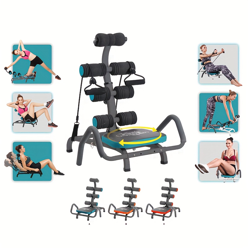 

Fitness Rocking Chair, Multifunctional Fitness Device, Yoga Fitness Chair, Tummy Control Machine, Sit-up, Boating Device, With Fitness Stretch Rope