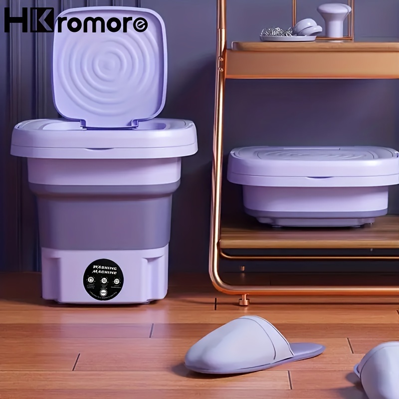 Portable Foldable Washing Machine With Spin Dryer Automatic Mini