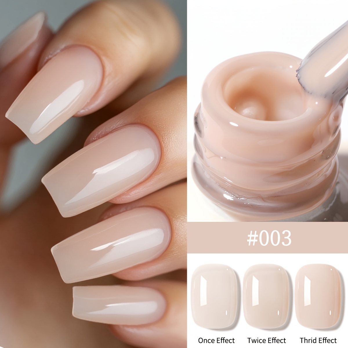 Spring Nail 2025 Art 24 Colors 6ml Nail Gel Polish Soaking Led Nail Gel Salon Female Nail Art Tools