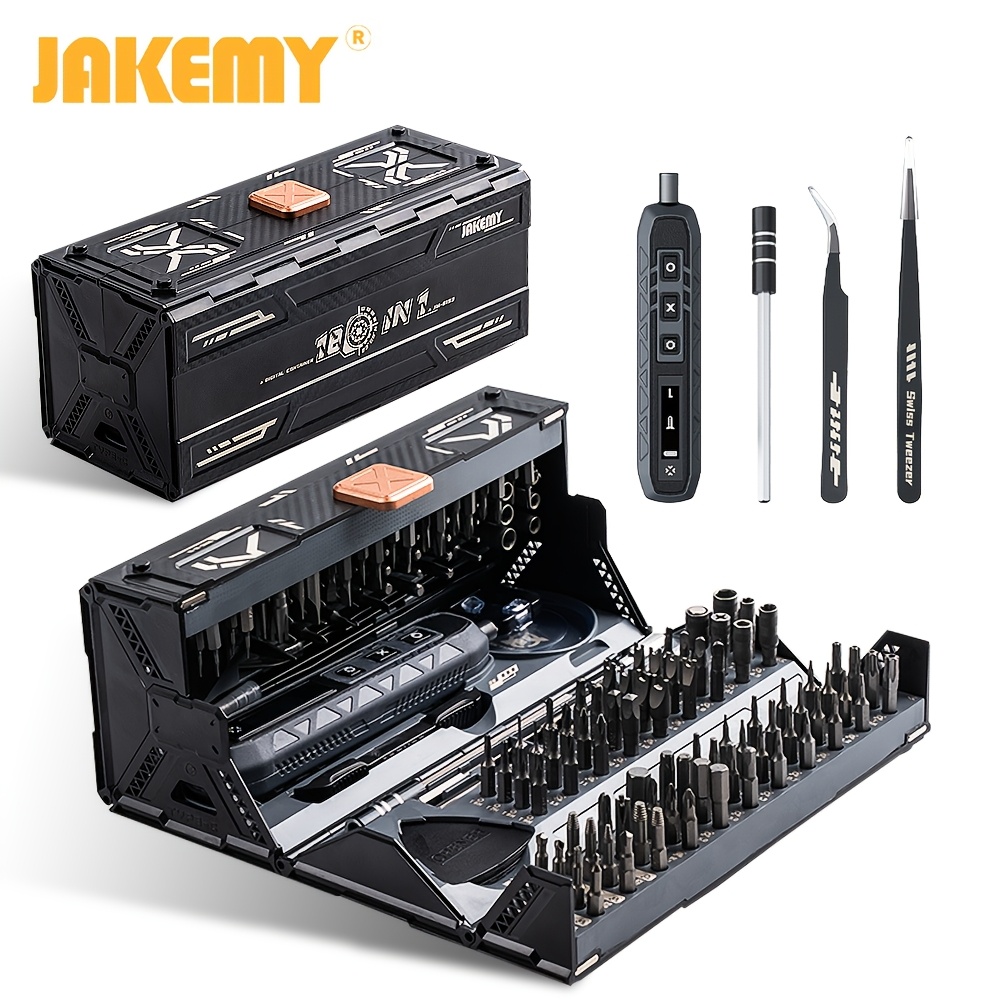 

Upgrade 180 In 1 Magnetic Precision Screwdriver Set, Professional Repair Tool Set, Suitable For Macbook, X-box, Laptop, Mobile Phone, Game Console, Diy, , Tablet For Kids