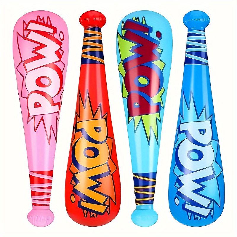 inflatable cartoon baseball bat toy   party favors sports themed birthday decorations and beach pool fun   christmas gifts