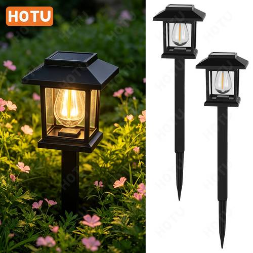 2pcs 4pcs ip44 solar powered landscape lamps portable no electricity cost for lawn garden pathway courtyard park