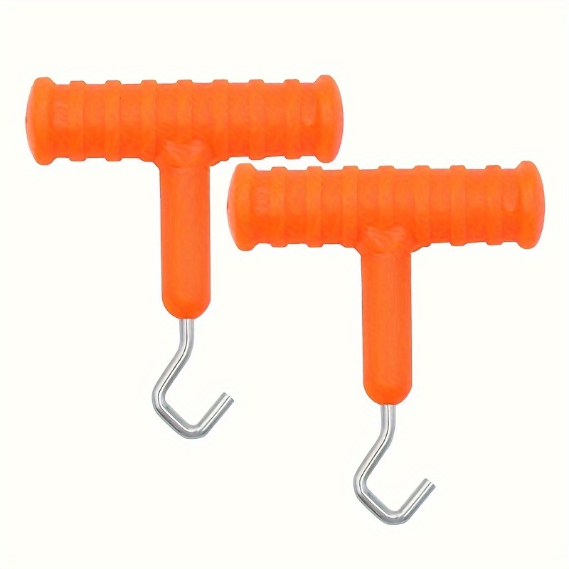 2pcs Carp Fishing Tools Hair Rig Making Puller Knot Tool For Fishing Hooklink Knotting Equipment With Hook Accessories Tackle