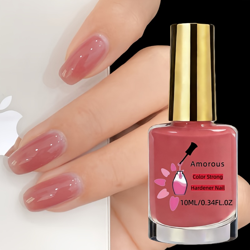 Amorous0.34oz Peach Coral Red Reinforcer, Quick-Drying Formula, Long-Lasting Shine, Salon-Quality Effect, Great Choice for Holiday Parties 11 Amorous0.34oz Peach Coral Red Reinforcer, Quick-Drying Formula, Long-Lasting Shine, Salon-Quality Effect, Great Choice for Holiday Parties