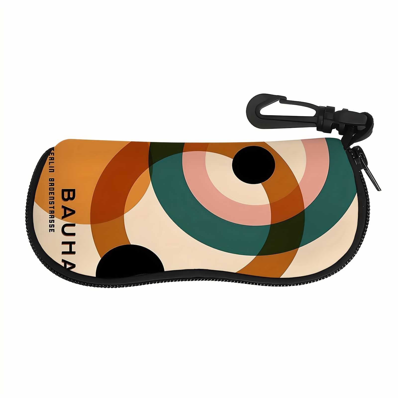 TEMU Estuche para gafas de 1 pieza, tamaño único, estilo , de cara, para gafas normales y de moda, cubierta de carcasa , ideal para viajes, como de
