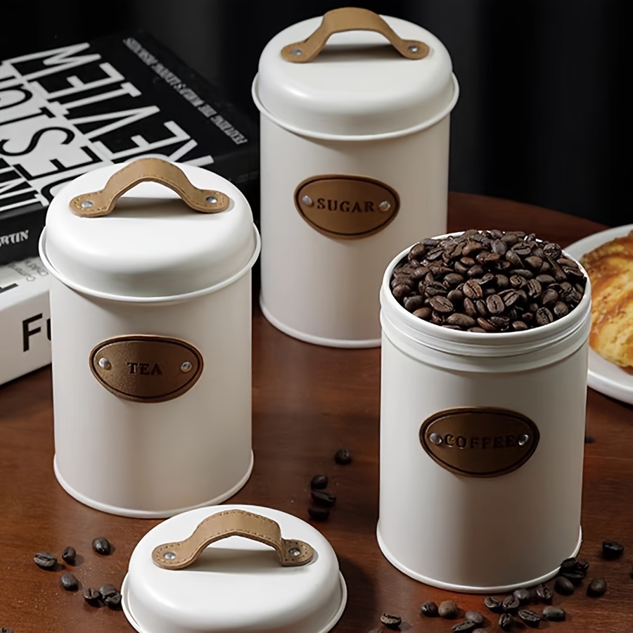 canisters tea coffee sugar sold on Temu Australia