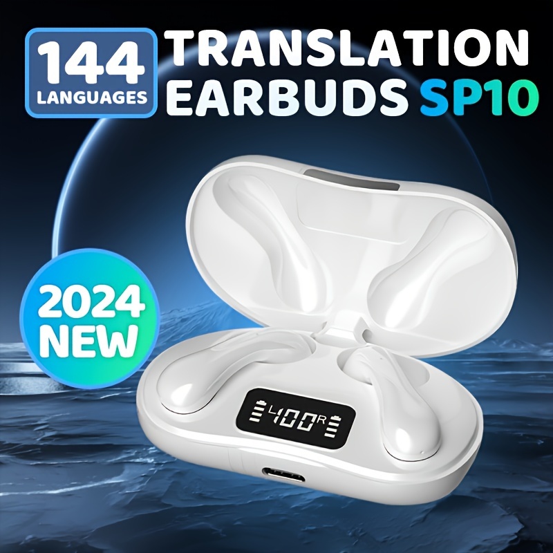 

Real Time Translation Earphones Support 144 National Languages For Social Travel