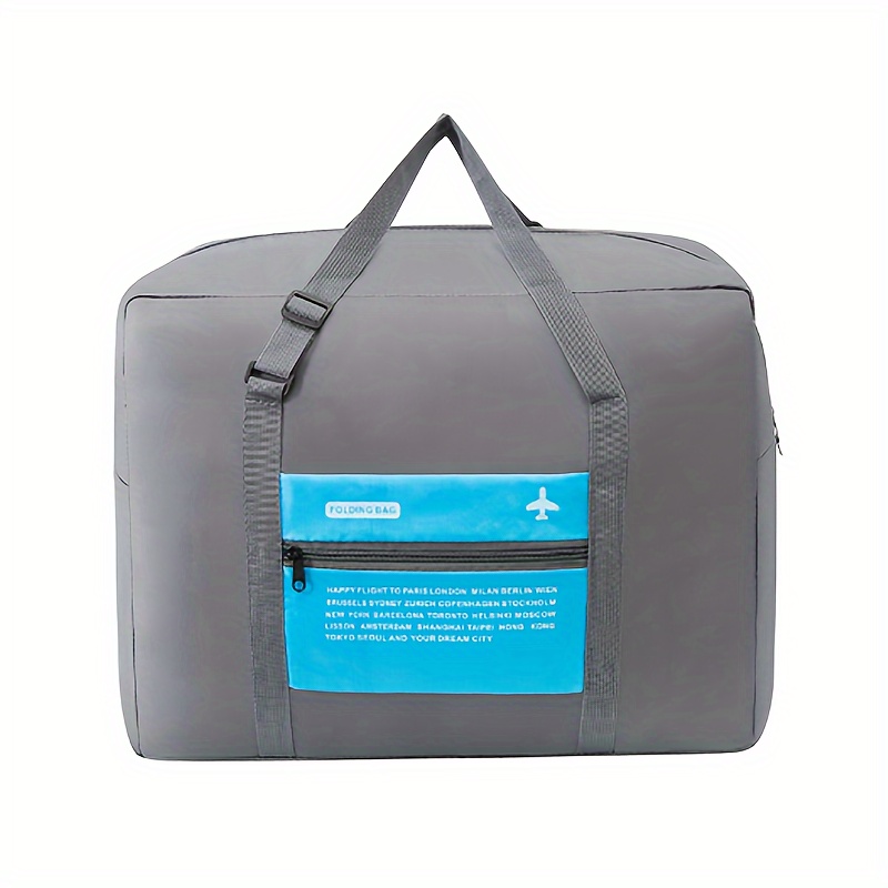 New Large Capacity Travel Organizer Bag Airplane Bag, Foldable Storage Bag Travel Bag, Shoulder Luggage Bag Carry-on