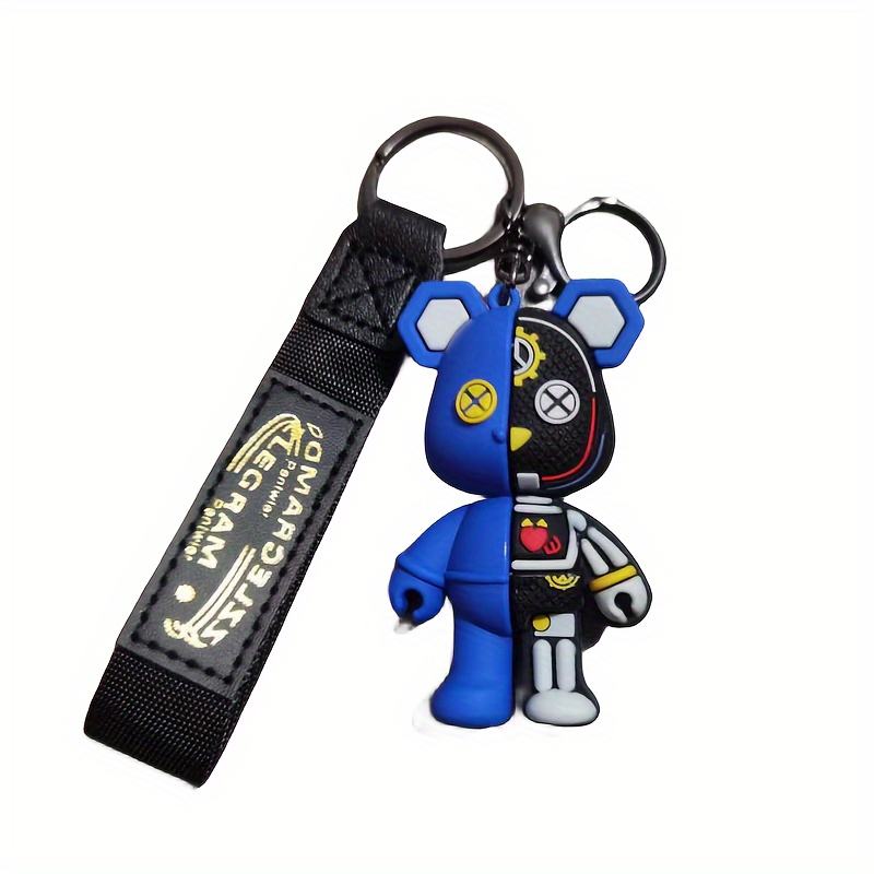 little bear keychain creative semi dissected mechanical bear - Temu Kuwait