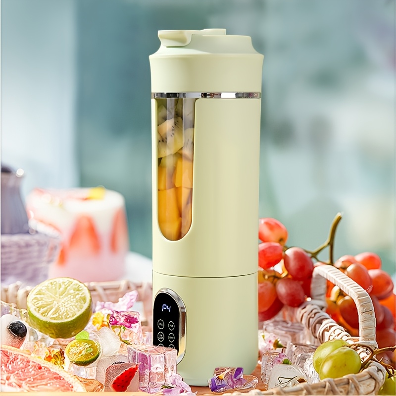 USB Rechargeable Portable Blender And Handheld Juicer – Easy to Clean, Perfect for Smoothies, Milkshakes, And Fresh Fruit Drinks – with Digital Display, – Ideal for Home, Office, Travel, Outdoor