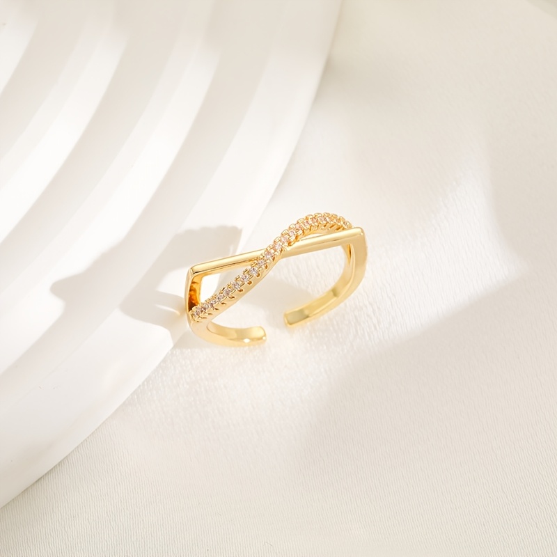 TEMU 1pc Fashionable And Micro-pave -shaped For, Suitable For Daily Wear, For Teenager