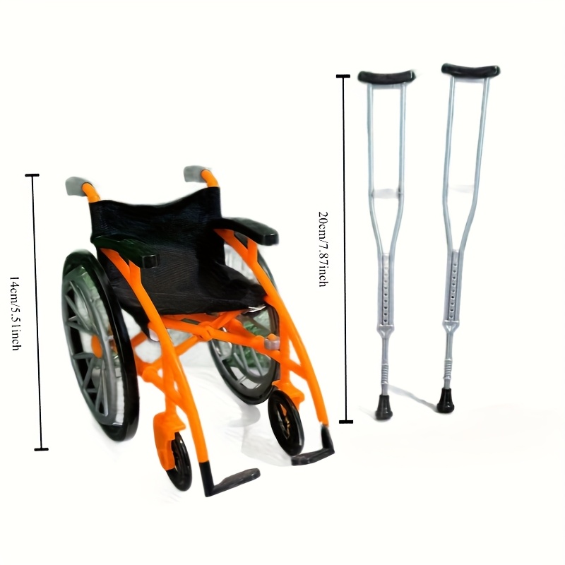 Silla Muñeca Mllxon Juego De Silla De Ruedas Y Muletas Para