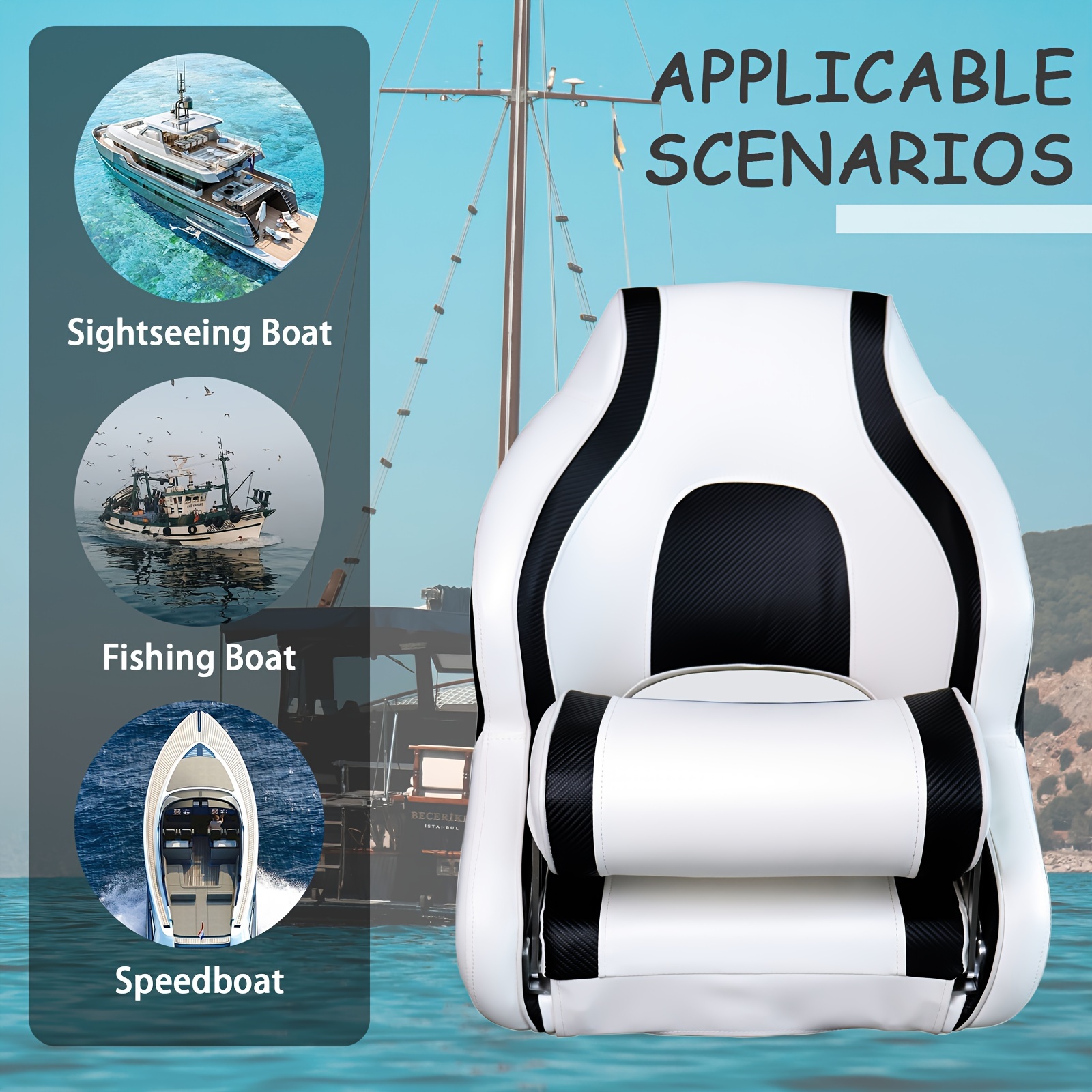 Waterproof PVC Marine Accessory, Model 86575-6WK