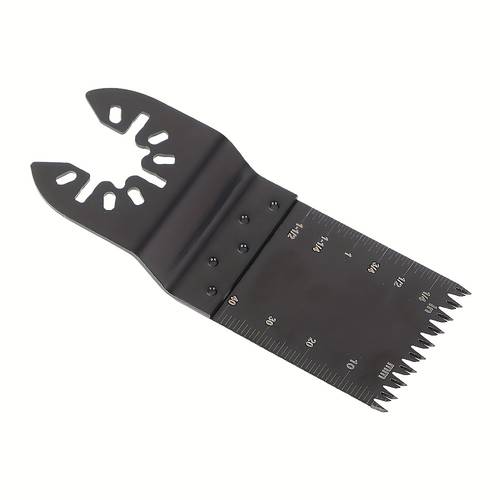 50pcs heavy duty oscillating tool blades m42 high construction compatible with multicutter oscillating saw for wood plastic fiberglass precision cutting blades with measurement marks 1 3 8 x 1 5 8 ideal for professional diy projects variable tooth design construction