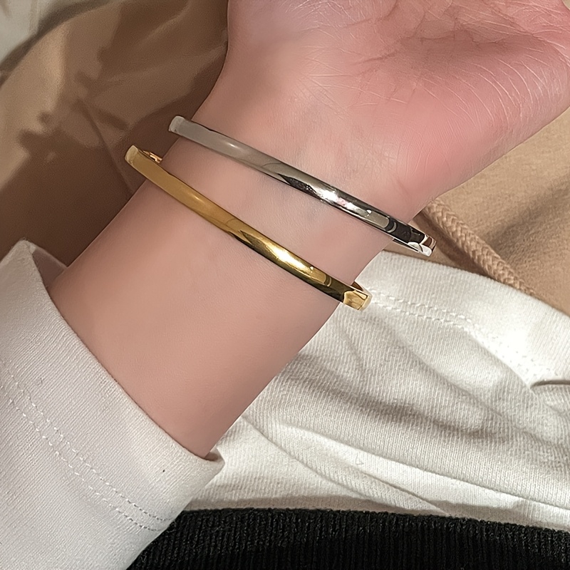Delicate Stainless Steel Bracelet, Unisex Gift