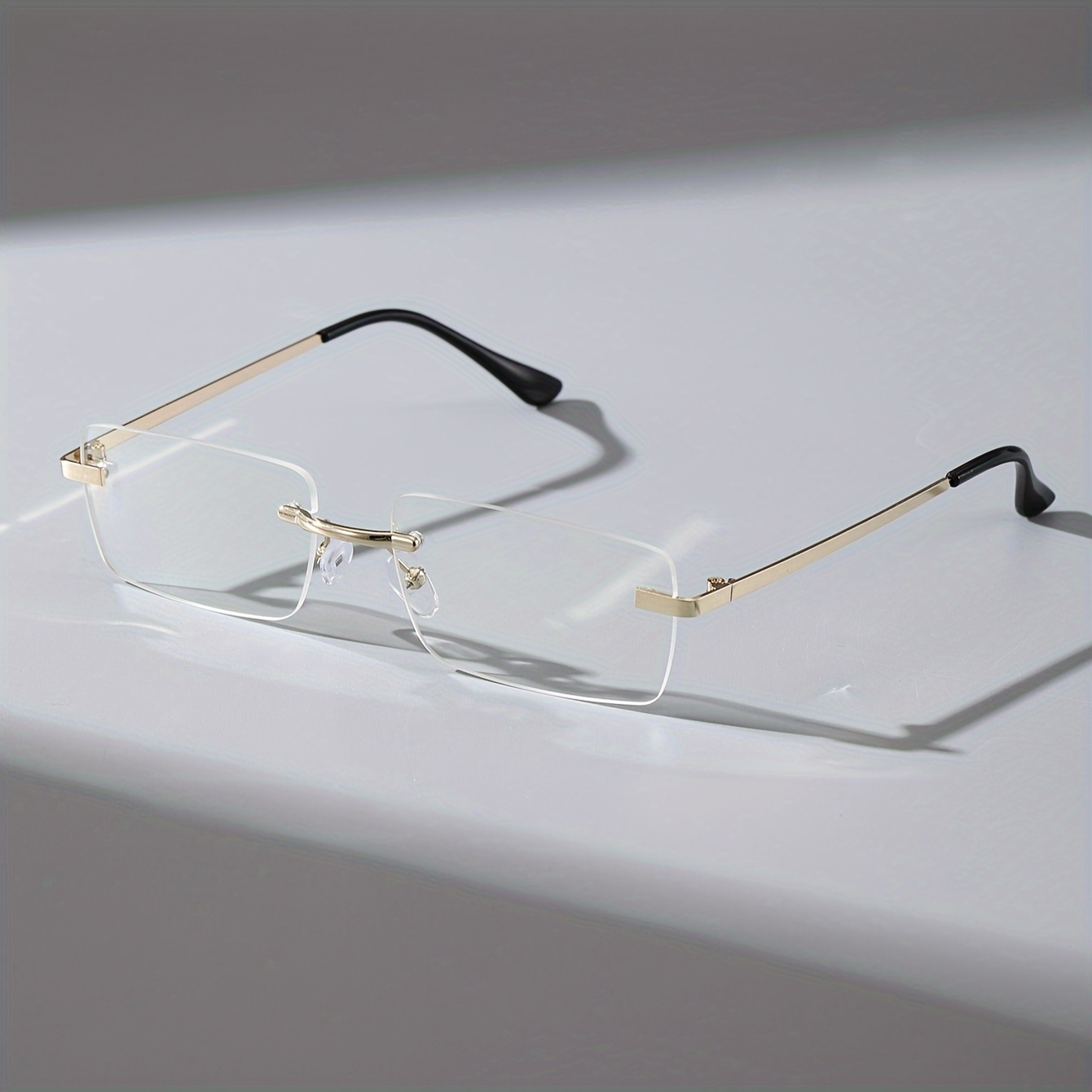 

1pc Men Unisex , Rimless