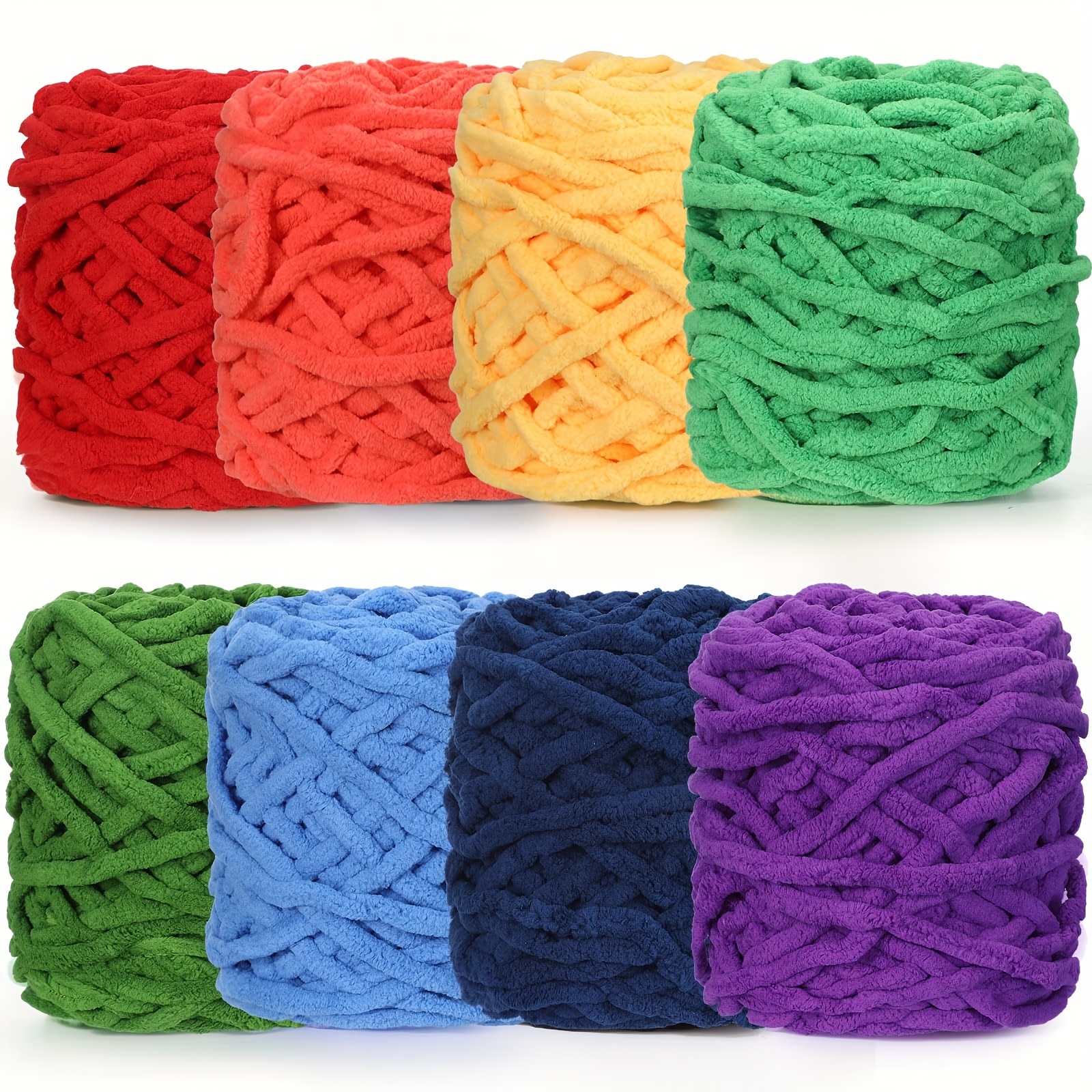 

8pcs, Each With A Thickness Of 7mm And A Weight Of 100g, Length Of 50 Meters Of Yarn